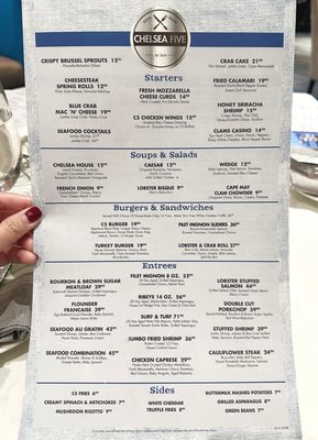 Menu photo 2 Chelsea Five Atlantic City, NJ