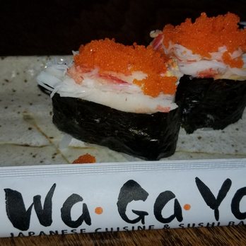 Wagaya - Westside - Custom snowcrab tobiko sushi - Sushi Bars Near Me - Atlanta, Georgia Wagaya - Westside - Custom snowcrab tobiko sushi - Sushi Bars Near Me - Atlanta, Georgia