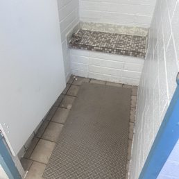 Shower changing room Shower changing room