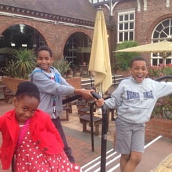 Harvester - Chingford - Posing outside