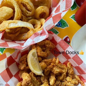 Town Docks - Onion rings and clam strips - American Near Me - Meredith, New Hampshire