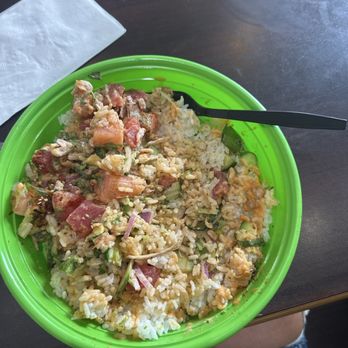 AhiPoki - 3 scoop poki bowl - Poke Near Me - West Covina, California