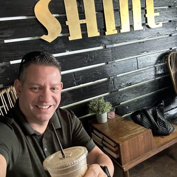 Shine Kava - Enjoying my iced caramel latte - Coffee & Tea Near Me - Sacramento, California Shine Kava - Enjoying my iced caramel latte - Coffee & Tea Near Me - Sacramento, California