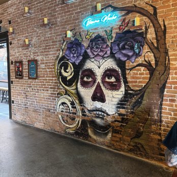 Madero 1899 - Mural at the entrance - Mexican Near Me - Fullerton, California