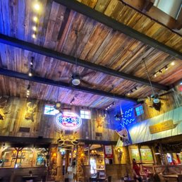 View of the main dining area. It was very early so don't judge the low crowd size. I'm told they get very busy for dinner.