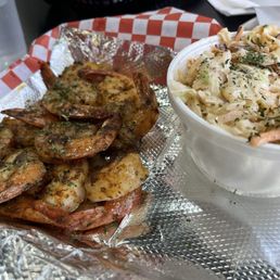 4/10/25 shrimp and coleslaw