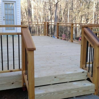 Atlanta Deck and Home Renovations - a wooden deck with railings - General Contractors Near Me - Grayson, Georgia Atlanta Deck and Home Renovations - a wooden deck with railings - General Contractors Near Me - Grayson, Georgia