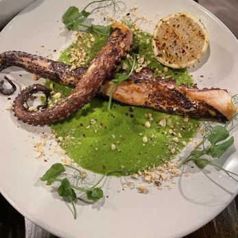 Lucille's - Grilled Octopus Dinner - New American Near Me - Houston, Texas Lucille's - Grilled Octopus Dinner - New American Near Me - Houston, Texas