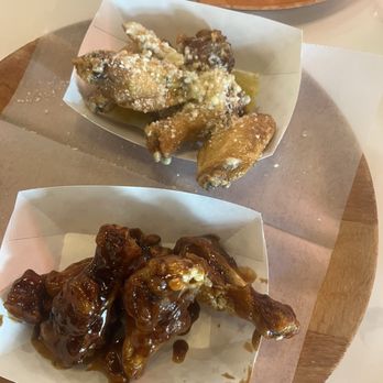 Josie’s Pizza & Wings - Already picked at garlic butter parm and citrus chipotle bbq. - Pizza Near Me - Clermont, Florida