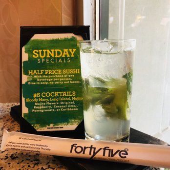 Forty Five Degrees - Sushi Bars Near Me - Indianapolis, Indiana
