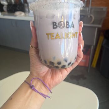 Boba Tealight - Taro Flavored Milk Tea - Bubble Tea Near Me - Gilbert, Arizona Boba Tealight - Taro Flavored Milk Tea - Bubble Tea Near Me - Gilbert, Arizona