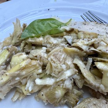 Celeste - Freshly shaved raw baby artichokes - Italian Near Me - New York, New York