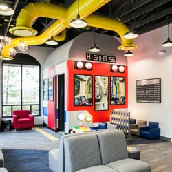 High House Pediatric Dentistry - New family friendly lobby by elleinteriors.com