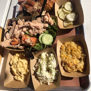 Caldwell County BBQ - BBQ Salad Aunt Susan's Corn Casserole Lemon Poppyseed Coleslaw - Barbeque Near Me - Gilbert, Arizona