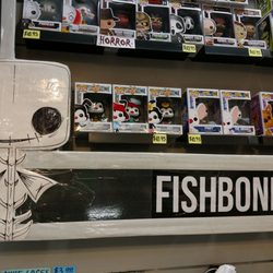 Fishbone Apparel - They made their own Funko Pop display! So cute!
