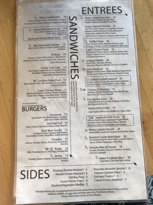 Menu photo 6 Milwaukee Sail Loft Milwaukee, WI