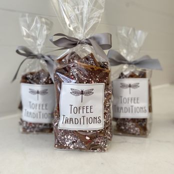 Toffee Traditions - three bags of toffee traditions - Chocolatiers & Shops Near Me - Highwood, Illinois Toffee Traditions - three bags of toffee traditions - Chocolatiers & Shops Near Me - Highwood, Illinois