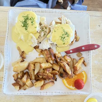 Egg - Eastern Shore Benedict FOR THE WIN!! - Breakfast & Brunch Near Me - Rehoboth Beach, Delaware