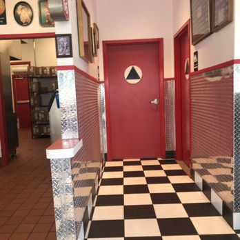 Triangle Drive In - Bathroom was clean - Burgers Near Me - Tulare, California