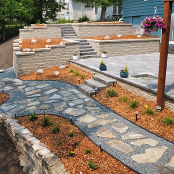 Rejuvenate Landscaping and Design - a stone pathway - Landscaping Near Me - Princeton, Minnesota Rejuvenate Landscaping and Design - a stone pathway - Landscaping Near Me - Princeton, Minnesota