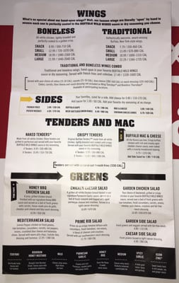 Menu photo 7 Buffalo Wild Wings Aliso Viejo, CA