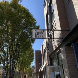 Insert Chef Here - Restaurant signage.