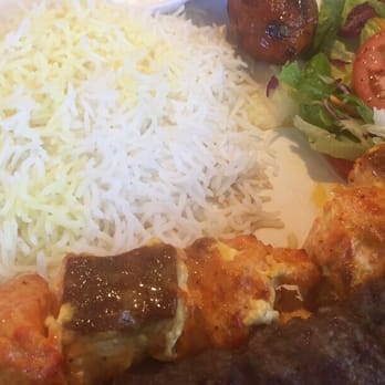 Upland Kabob - Fish and chicken kabob. Deliciousness!!! - Middle Eastern Near Me - Upland, California