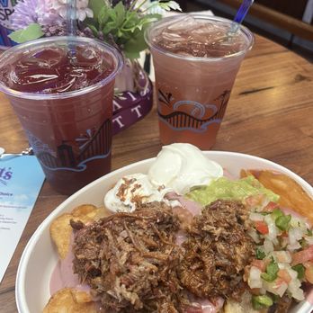 Knott's Berry Farm - Boysenberry Brisket nachos - Amusement Parks Near Me - Buena Park, California Knott's Berry Farm - Boysenberry Brisket nachos - Amusement Parks Near Me - Buena Park, California