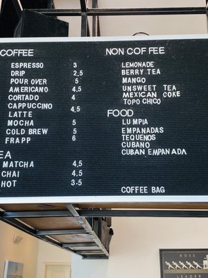 Menu photo 1 Young Hustler Coffee Richmond, TX