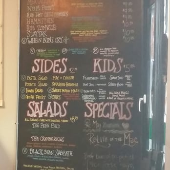 Tickle Pickle Northside - The menu. - Burgers Near Me - Cincinnati, Ohio