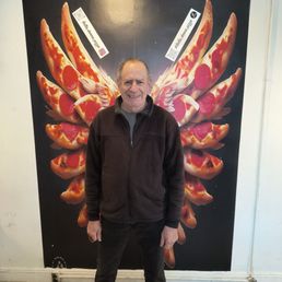 Bruce has wings.