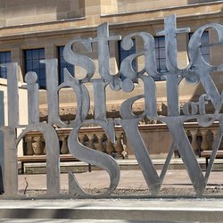 State Library of New South Wales - Sign