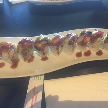 Hanabi Sushi - Dragon roll ($12.95) - Japanese Near Me - Mountain View, California