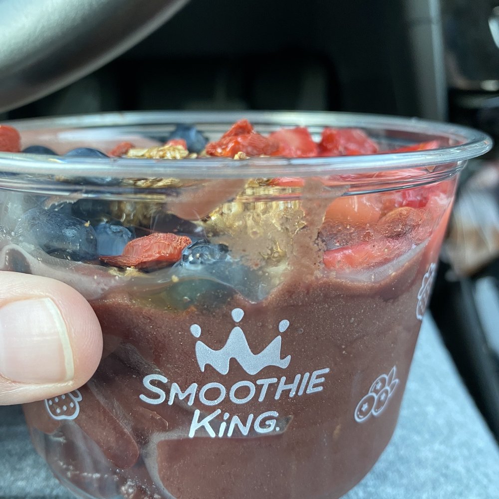 Smoothie King - Go-Go-Goji Crunch Smoothie Bowl - Health Markets Near Me - Alton, Illinois Smoothie King - Go-Go-Goji Crunch Smoothie Bowl - Health Markets Near Me - Alton, Illinois