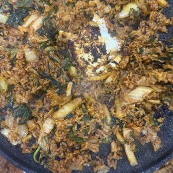 Ribs & Pork Belly - Kimchi fried rice! We like ours extra crispy - Korean Near Me - Norwalk, California Ribs & Pork Belly - Kimchi fried rice! We like ours extra crispy - Korean Near Me - Norwalk, California