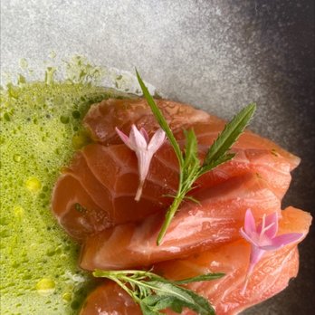 Rooster & Owl - Salmon crudo - New American Near Me - Washington, DC, District of Columbia Rooster & Owl - Salmon crudo - New American Near Me - Washington, DC, District of Columbia