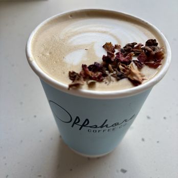Offshore Coffee - Rose latte special - Cafes Near Me - Belmar, New Jersey