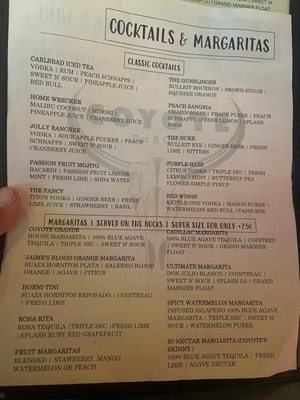 Menu photo 8 Coyote Bar & Grill Carlsbad, CA Menu photo 8 Coyote Bar & Grill Carlsbad, CA