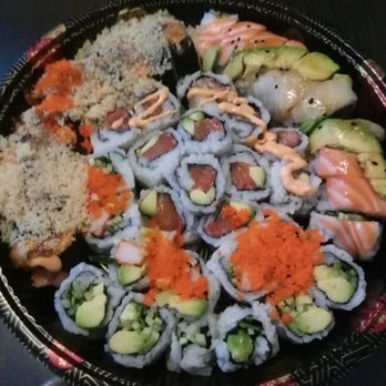 Ai Sushi - Large Sushi & Sashimi Platter(tray 2) - Sushi Bars Near Me - Markham, Ontario Ai Sushi - Large Sushi & Sashimi Platter(tray 2) - Sushi Bars Near Me - Markham, Ontario