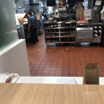 McDonald's - Fries on floor - Fast Food Near Me - Audubon, Pennsylvania
