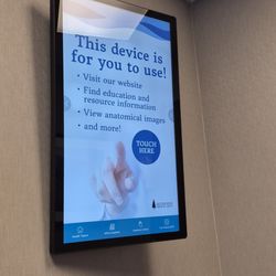 Silver Pine Medical Group - Touch Screen from Silver Pine Medical Group are in all Exam Rooms with helpful information.  1/5/2026