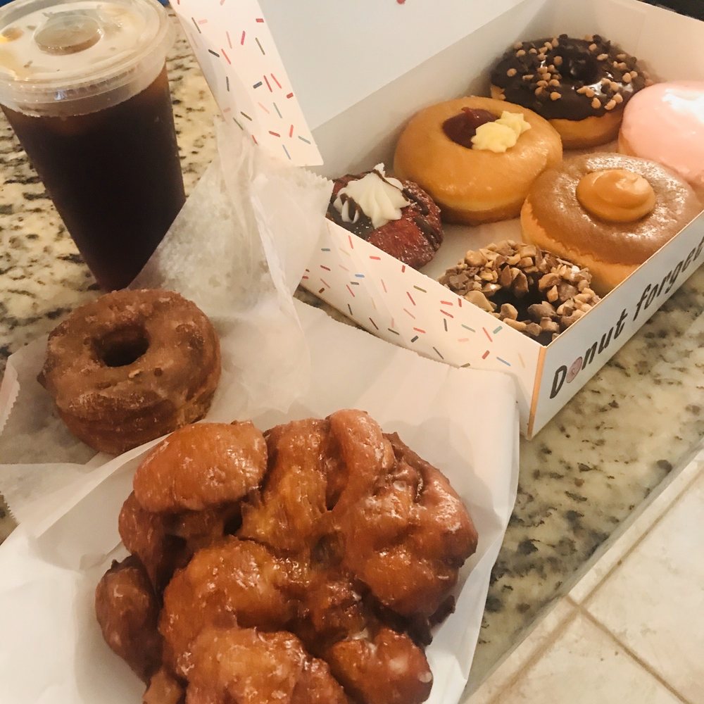 Jupiter Donuts Royal Palm - Apple fritter, cinnamon cronut, red devil, peanut butter cup, heath donut... to name a few - Donuts Near Me - Royal Palm Beach, Florida Jupiter Donuts Royal Palm - Apple fritter, cinnamon cronut, red devil, peanut butter cup, heath donut... to name a few - Donuts Near Me - Royal Palm Beach, Florida