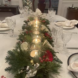 Holiday floral arrangement Holiday floral arrangement