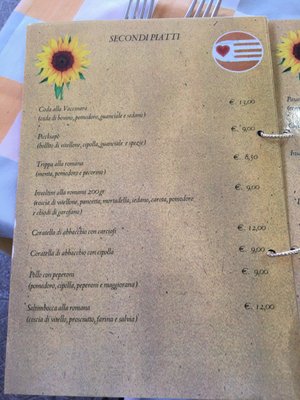 Menu photo 5 Trattoria Le Romane Fiumicino, RM