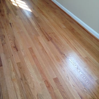 DB Genesis Hardwood Flooring - A refinished area of my now like-new hardwood floors. - Flooring Near Me - Kensington, Maryland