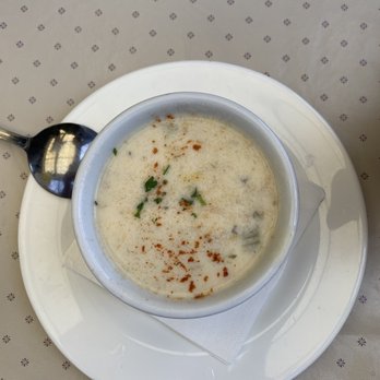 Sandbar & Grill - Clam chowder cup - Seafood Near Me - Monterey, California Sandbar & Grill - Clam chowder cup - Seafood Near Me - Monterey, California