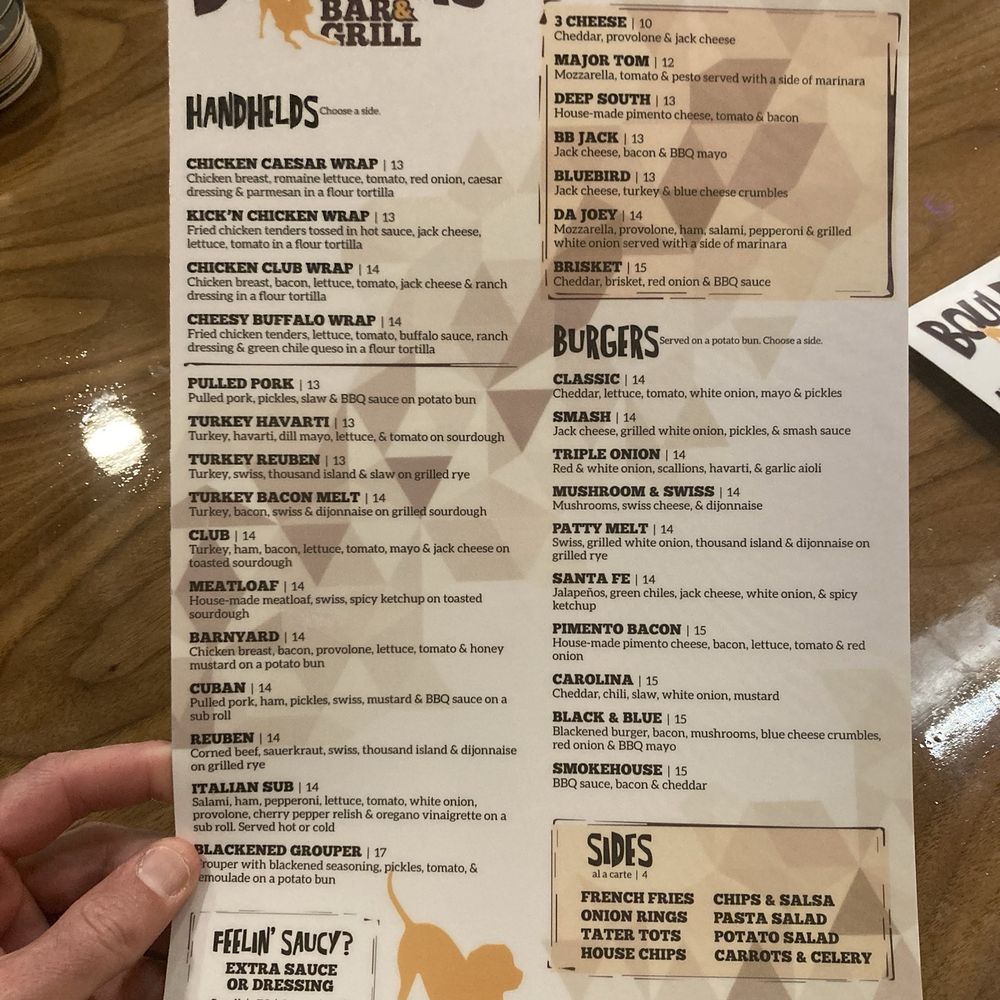 Boulder’s Bar & Grill - Menu - Salad Near Me - High Point, North Carolina Boulder’s Bar & Grill - Menu - Salad Near Me - High Point, North Carolina