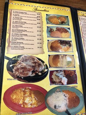 Menu photo 5 El Puerto De Jalisco Temple, TX
