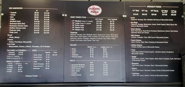 Menu photo 3 Pacific Pizza Poway, CA Menu photo 3 Pacific Pizza Poway, CA