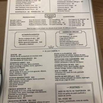 Merci - Brunch menu - Breakfast & Brunch Near Me - Merida, YUC